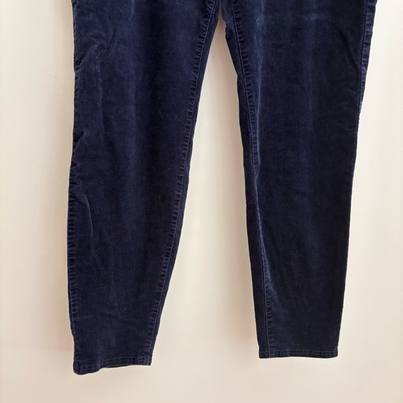 Eileen Fisher Blue Corduroy Pants - Picture 3 of 9